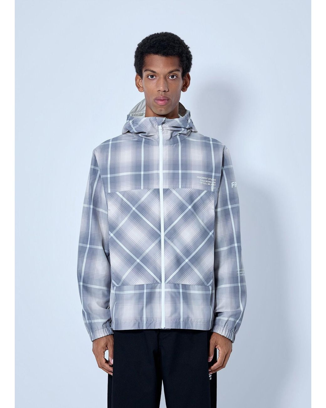 Moncler X Fragment Hiroshi Fujiwara Blue Jitsuyo Jacket for men