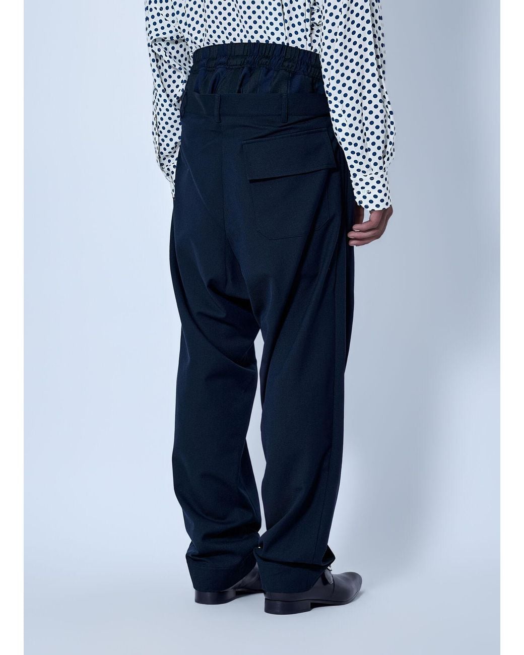 Vivienne Westwood Blue Builder Straight-Leg Trousers for men