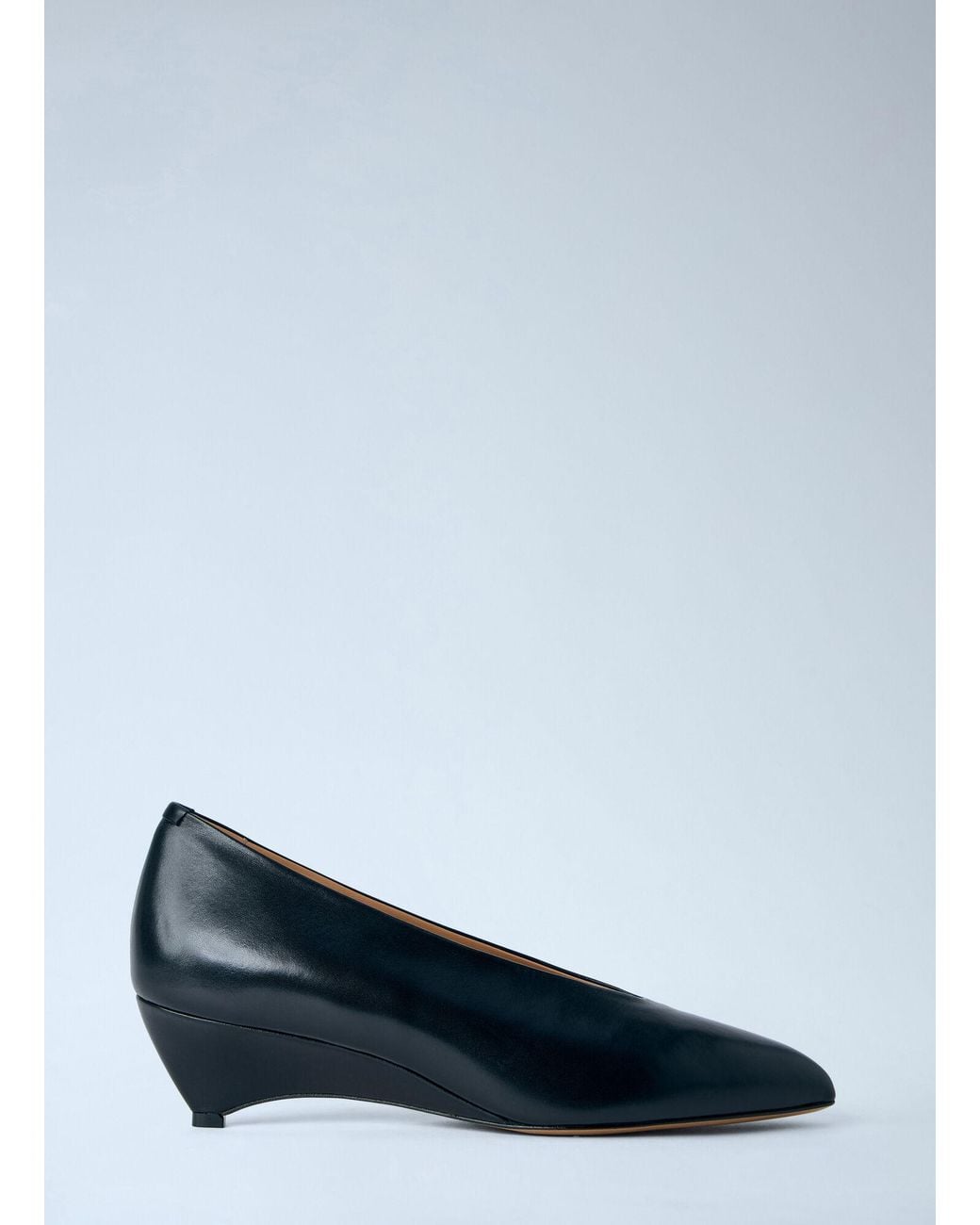 Jil Sander Blue Arc Pumps