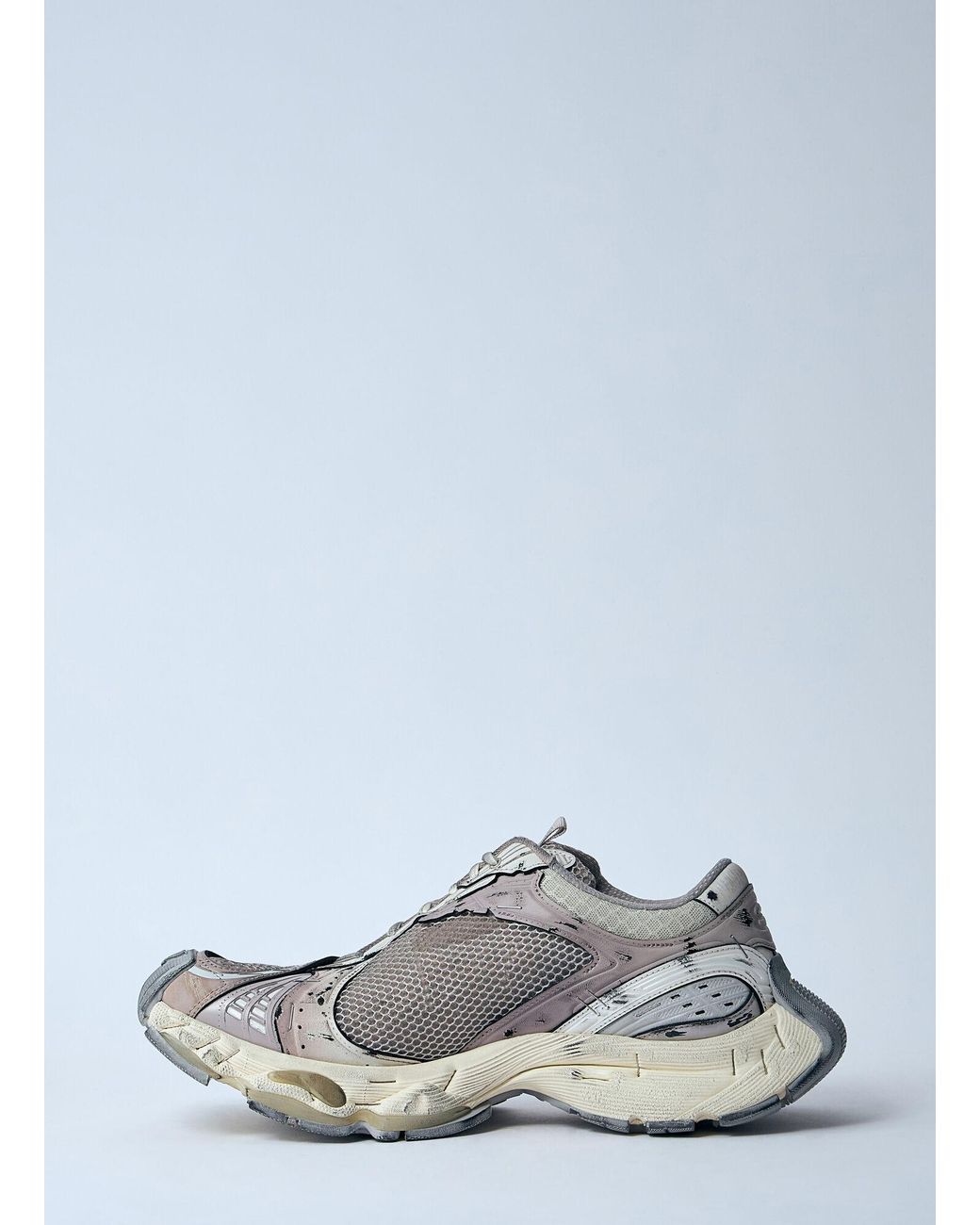 Balenciaga White Stapler Sneaker for men
