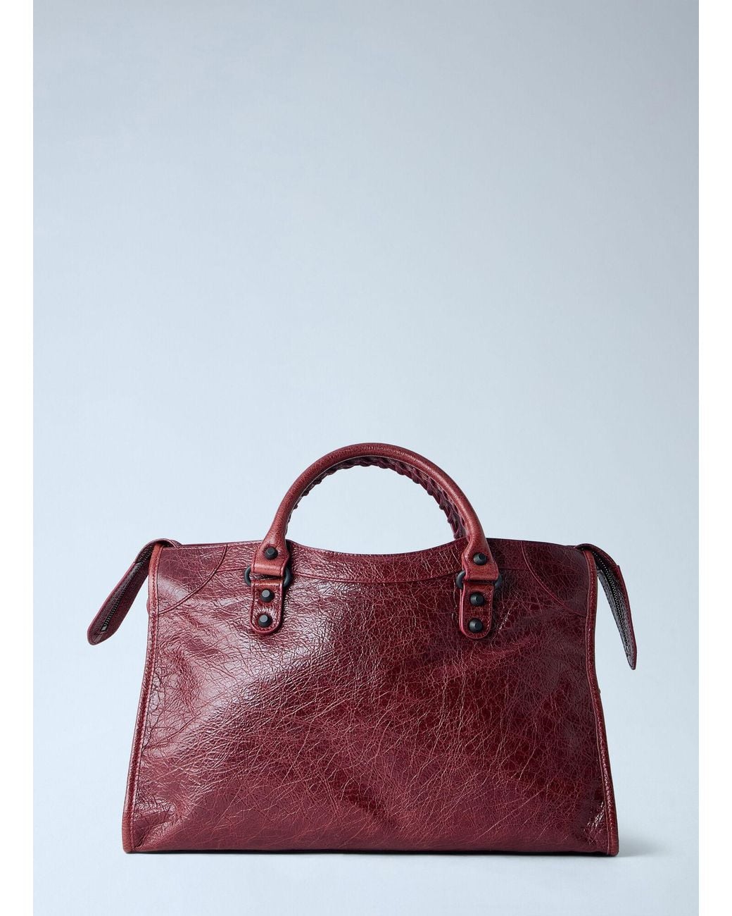 Balenciaga Red Le City Bag Medium