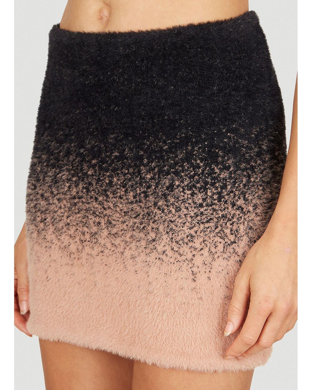 OTTOLINGER Black Knit Mini Skirt