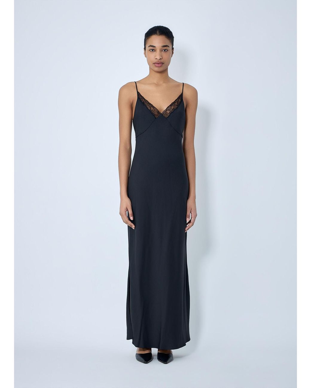 The Row Blue Latoya Maxi Dress