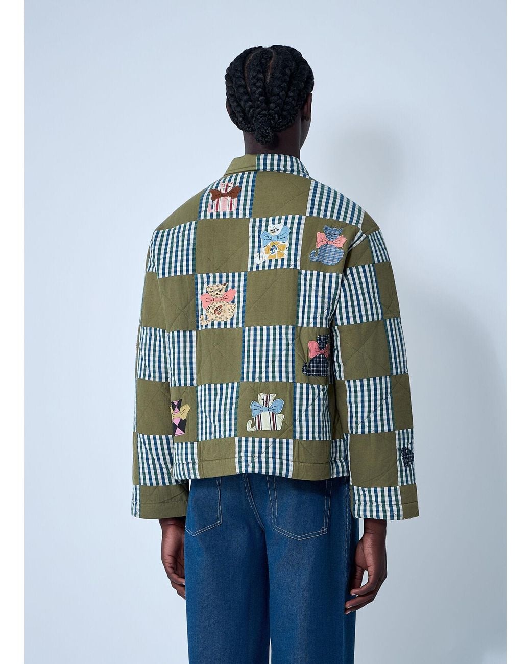 STORY mfg. Blue Short-On-Time Jacket for men