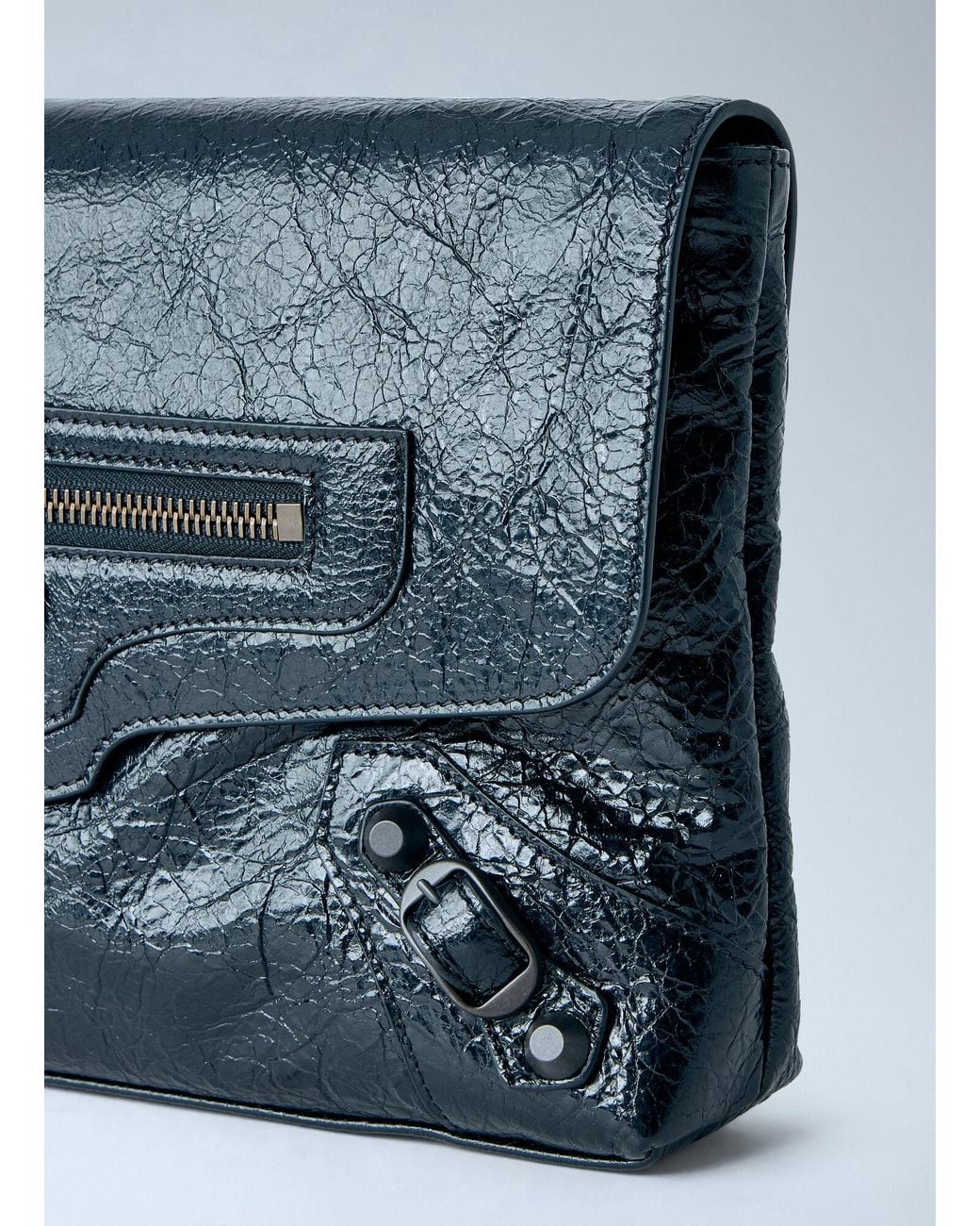 Balenciaga Blue Le City Clutch