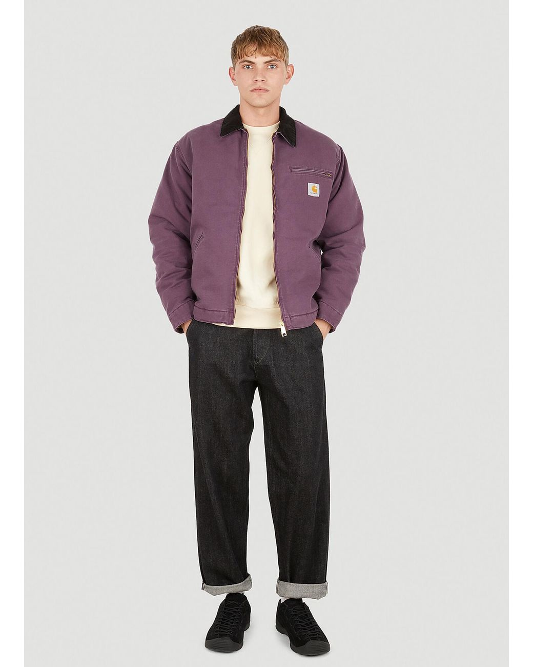 Carhartt WIP Detroit Jacket in Purple for Men Lyst