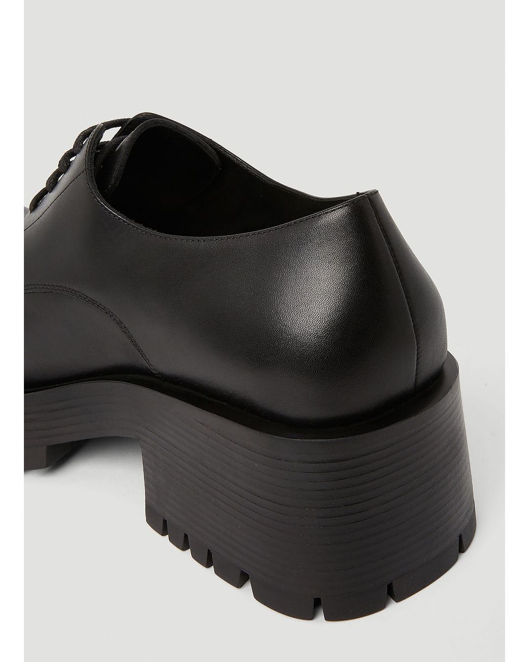 Balenciaga Trooper Derby Shoes in Black for Men | Lyst