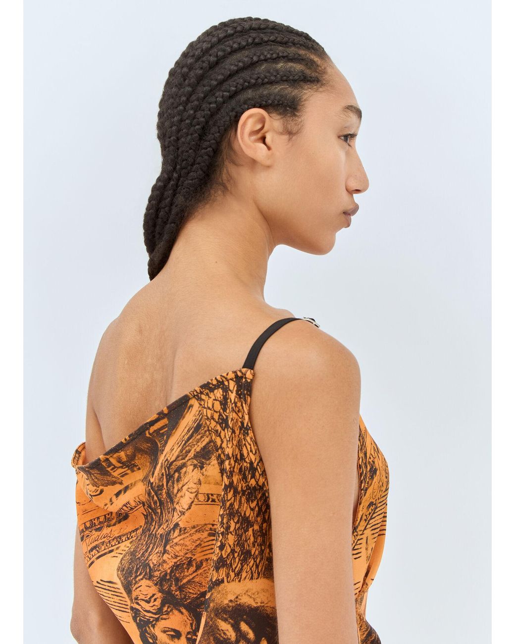Acne Multicolor Printed Mini Dress