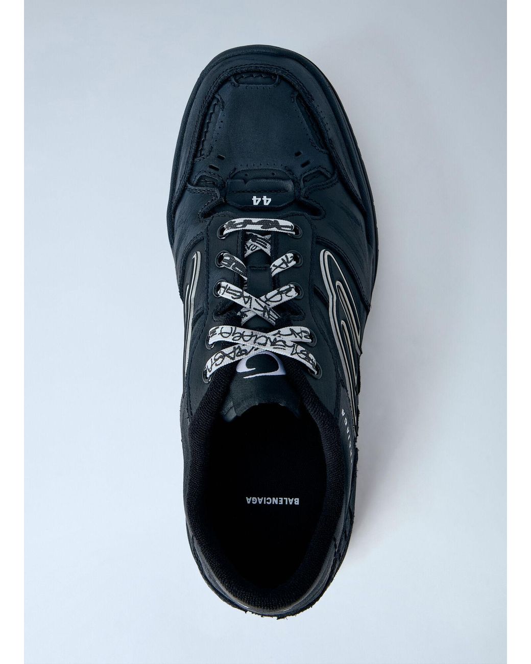 Balenciaga Blue Hamptons Worn-Out Sneakers for men