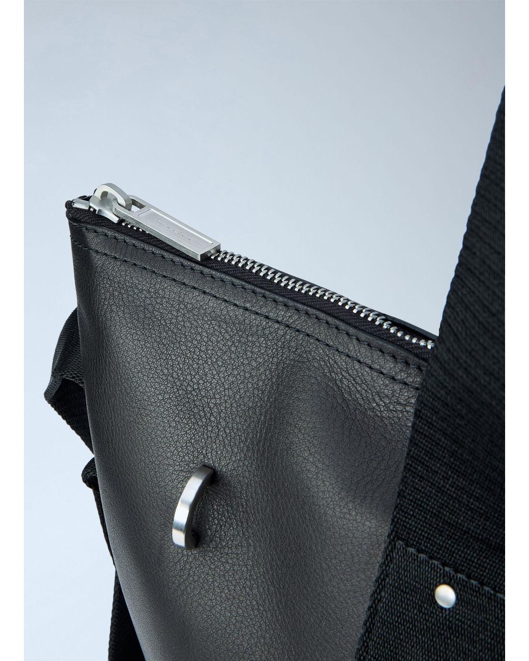 Rick Owens Black Tower Trolley Bag for men