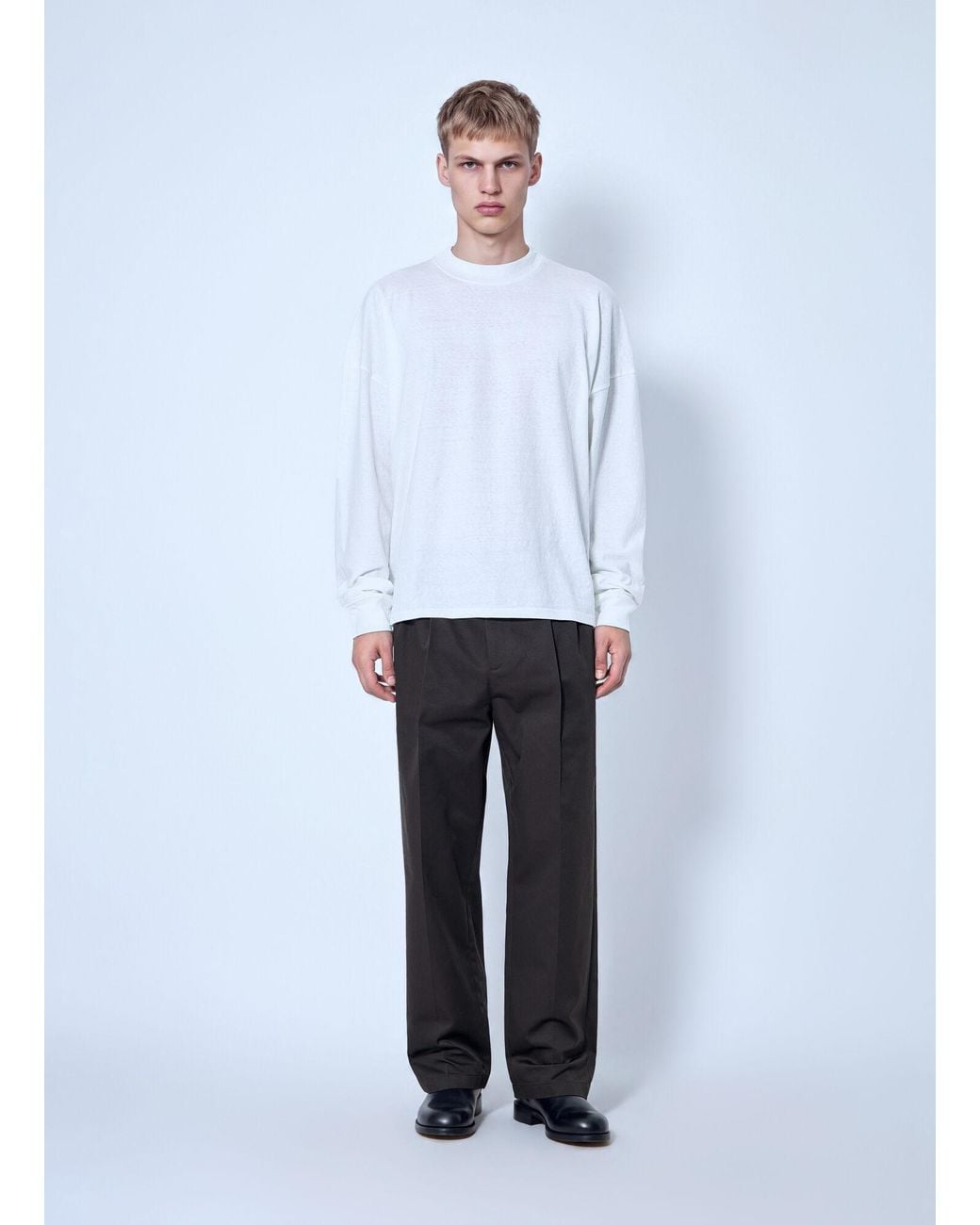 The Row White Dolino Top for men