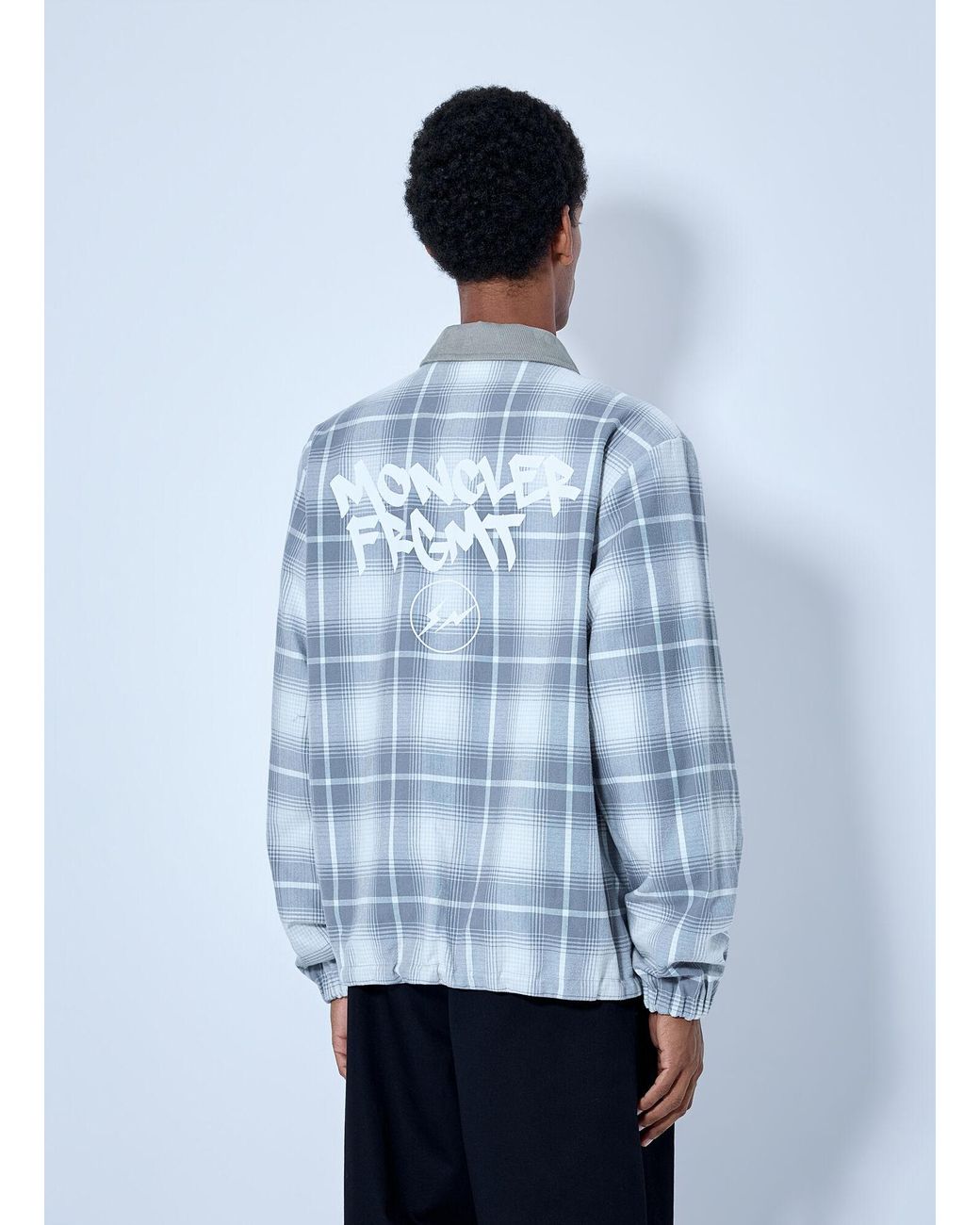 Moncler X Fragment Hiroshi Fujiwara Blue Ryuha Jacket for men