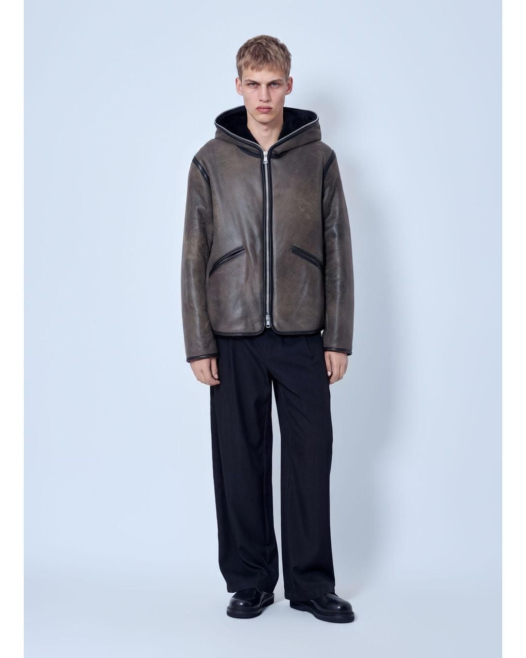 Our Legacy Gray Full Zip Jacket for men