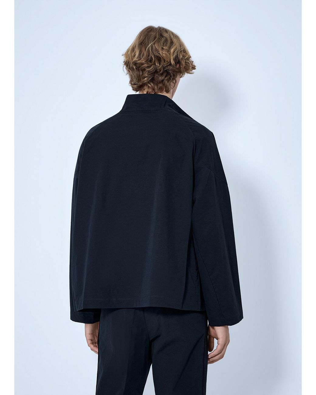Kiko Kostadinov Blue Graatsma Smock Jacket for men