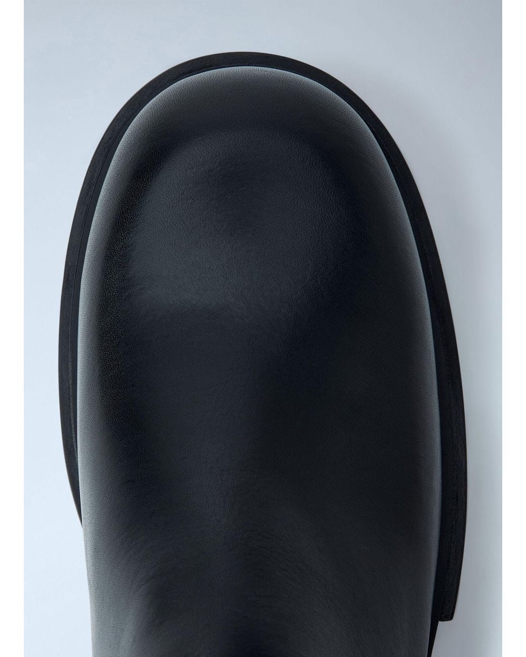 Rick Owens Blue Creeper Elastic Boots for men