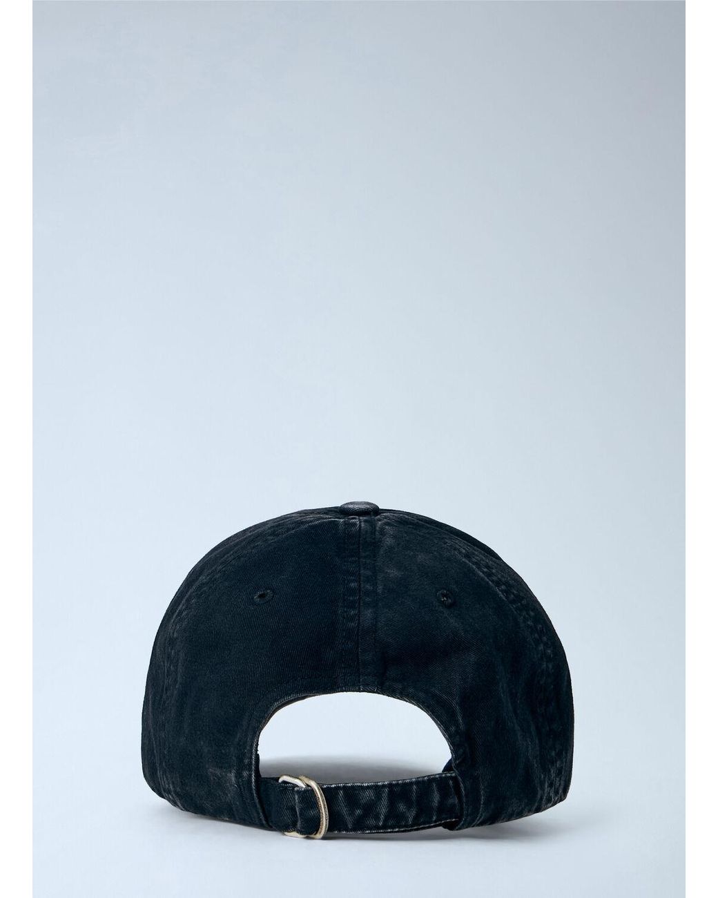 Acne Blue Embroidered Logo Cap