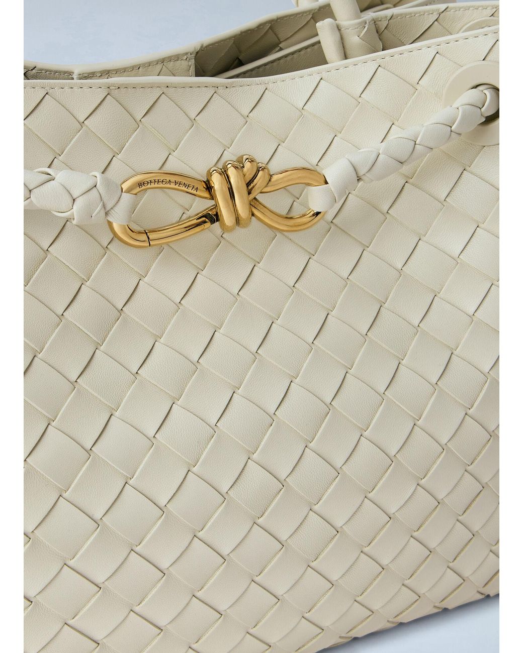 Bottega Veneta Blue Medium Andiamo Handbag