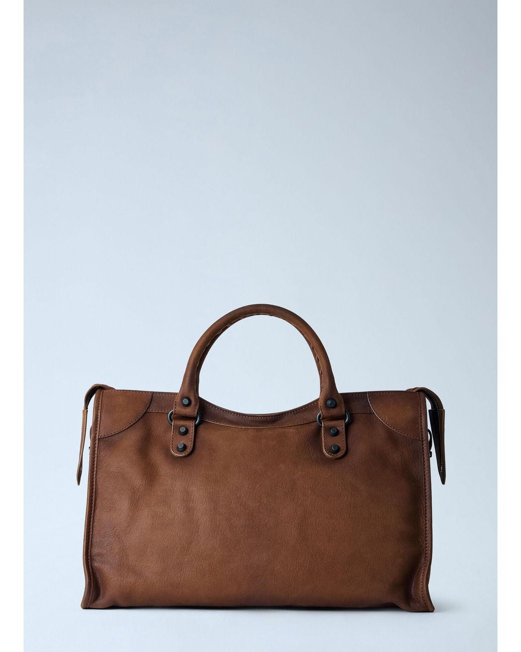 Balenciaga Brown Le City Bag Medium