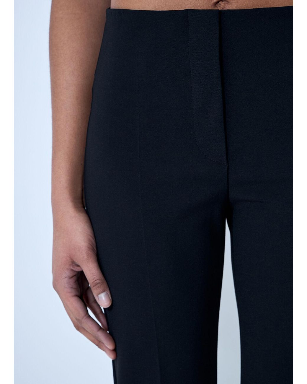 Sportmax Blue Stretch Finish Pants