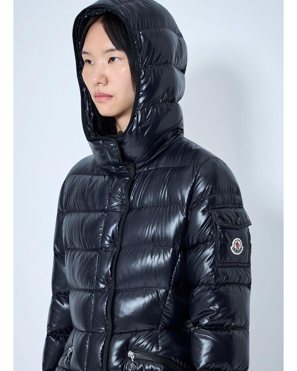 Moncler Blue Barante Down Jacket