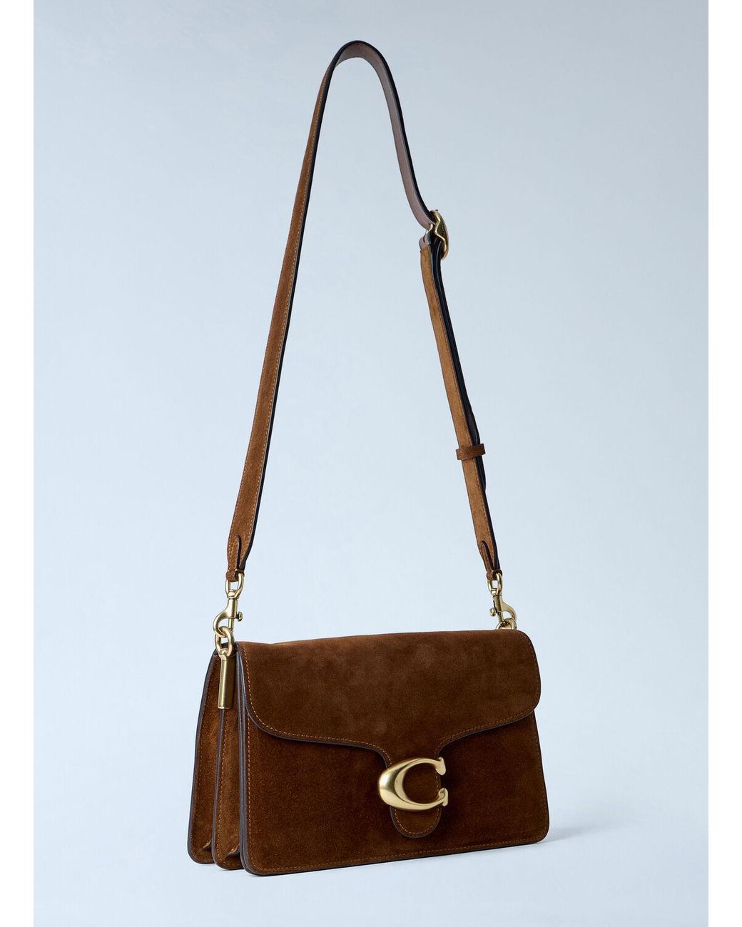 COACH Blue Chain Tabby Shoulder Bag