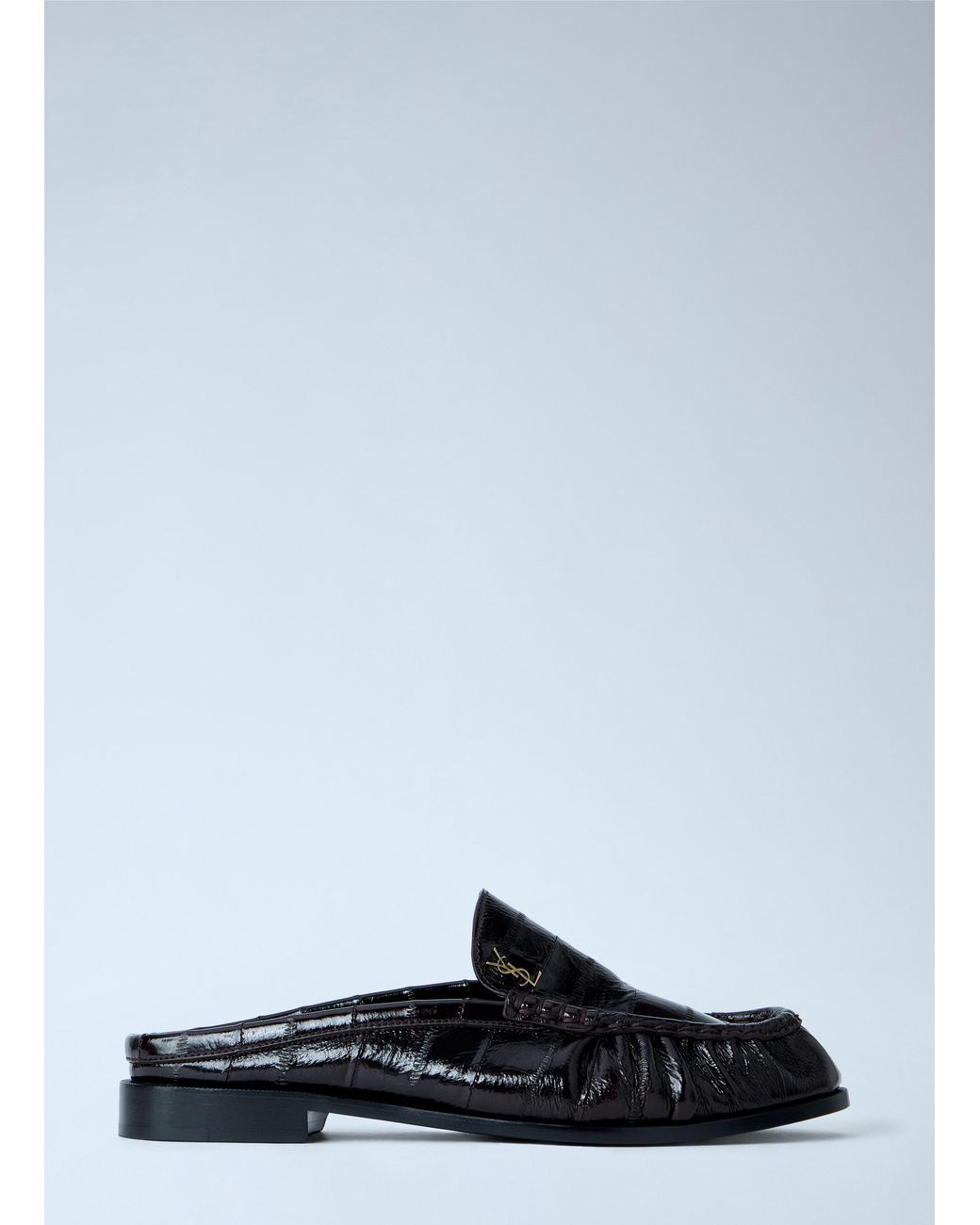 Saint Laurent Black Le Loafer Mules