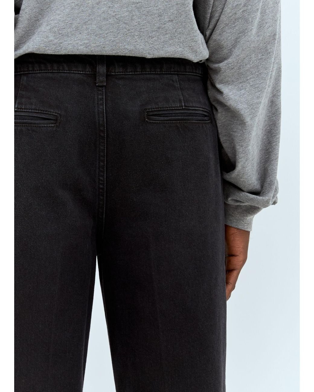 The Row Finch Jeans in Black for Men | Lyst UK