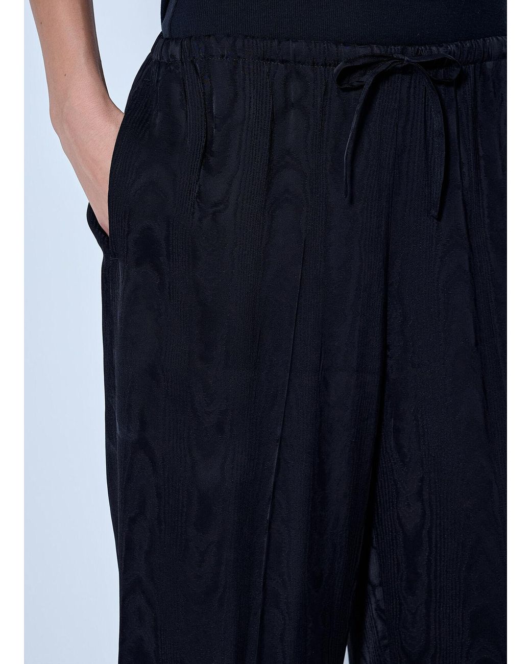 Dries Van Noten Blue Puvis Wide-leg Satin Pants