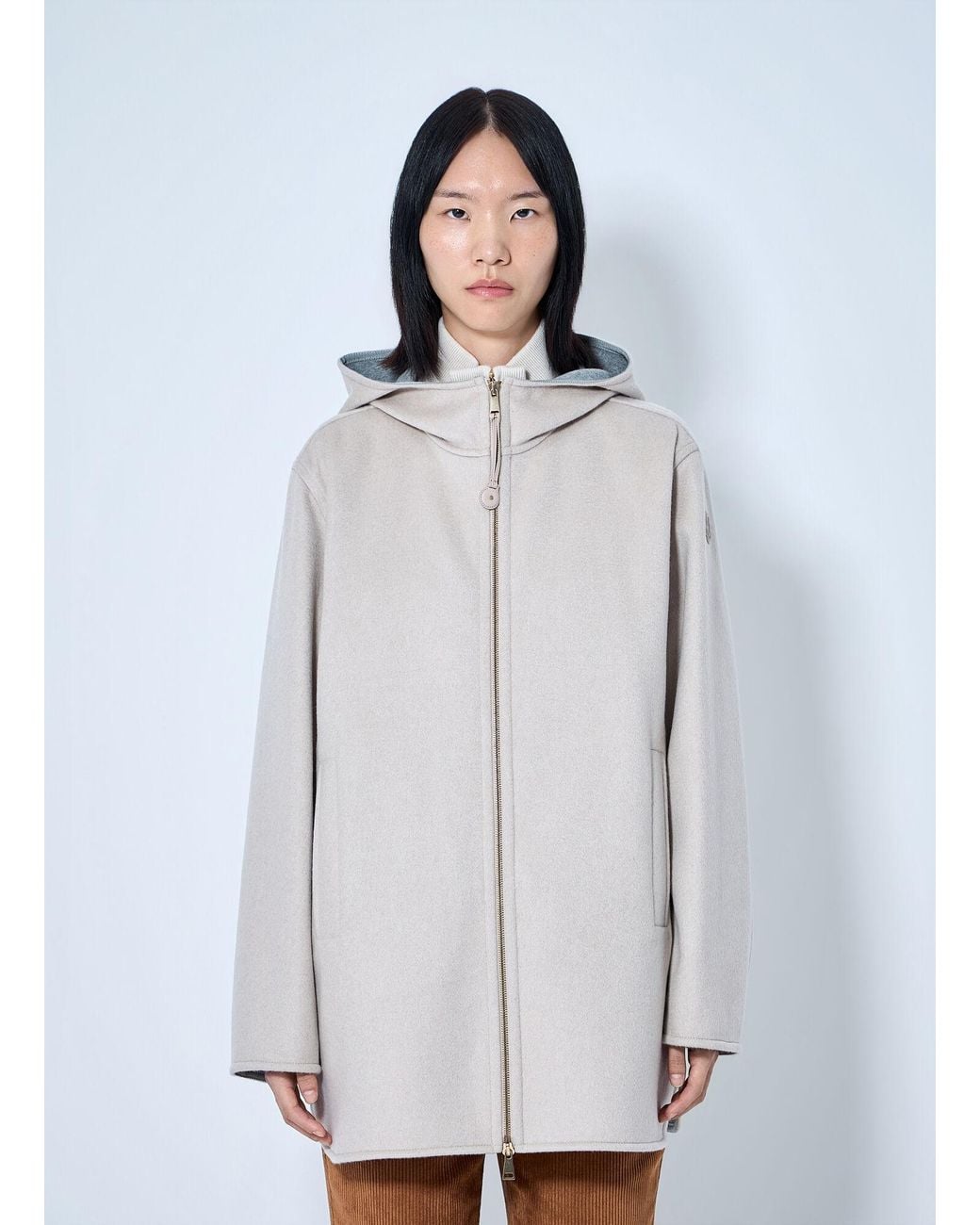 Moncler White Hemiptere 3-In-1 Hooded Jacket