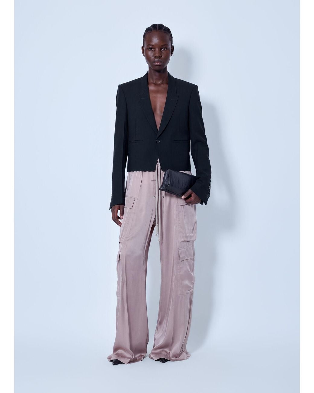 Rick Owens Blue Alice Jacket