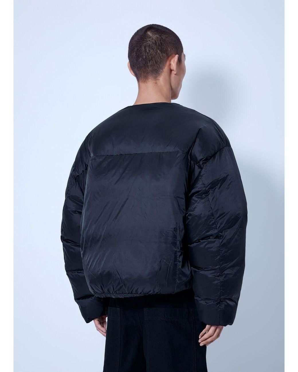 Entire studios Blue Pod Puffer Jacket for men