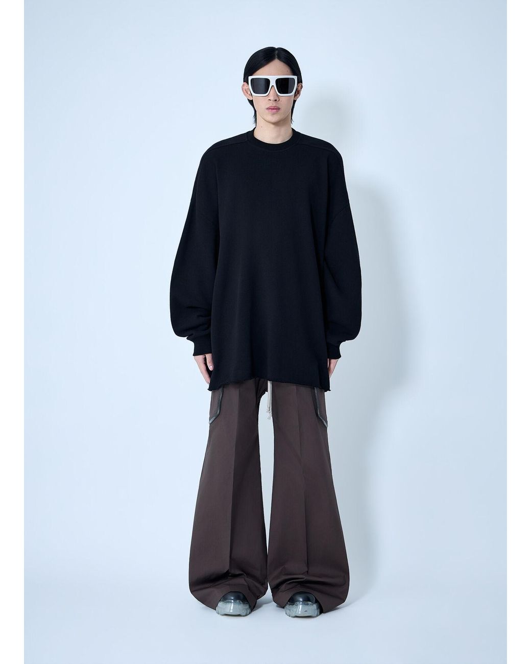 Rick Owens Blue Tommy T Sweatshirt for men