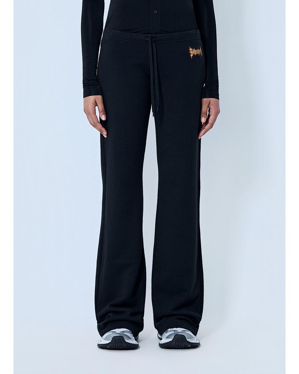 Balenciaga Blue Low Waist Sweatpants