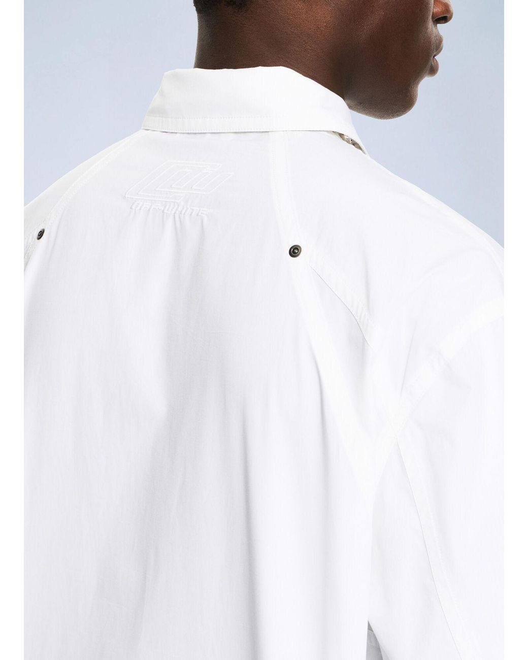 Off-White c/o Virgil Abloh White Owr Popl Sporty Bowl Shirt for men