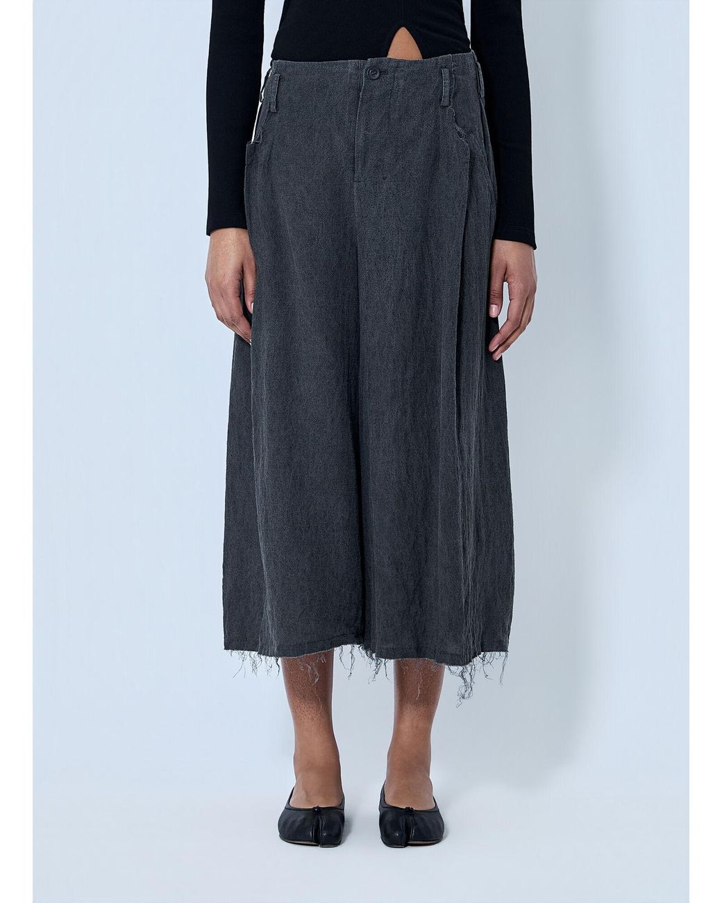 Limi Feu Blue Tuck Wide Pants