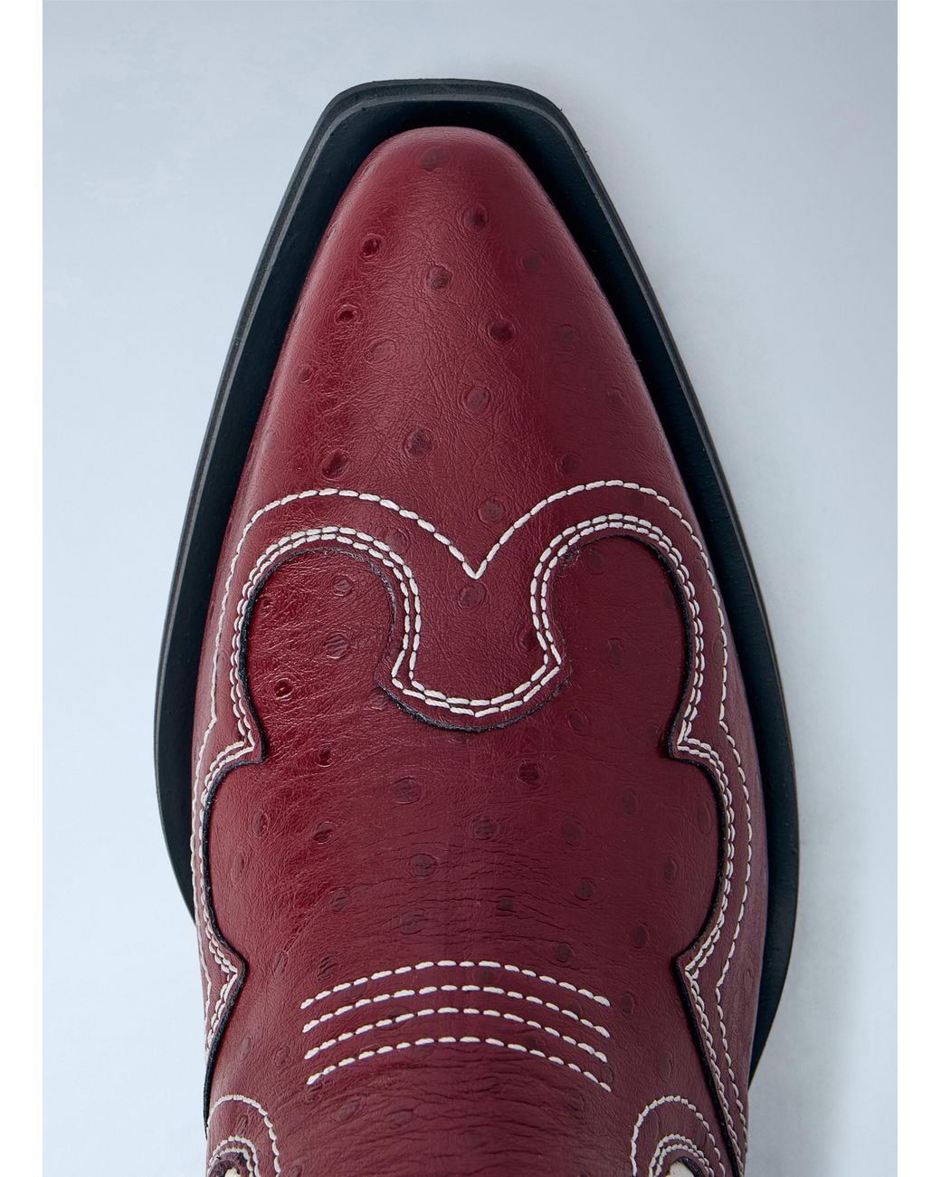 Ganni Mid Shaft Embroidered Western Boots