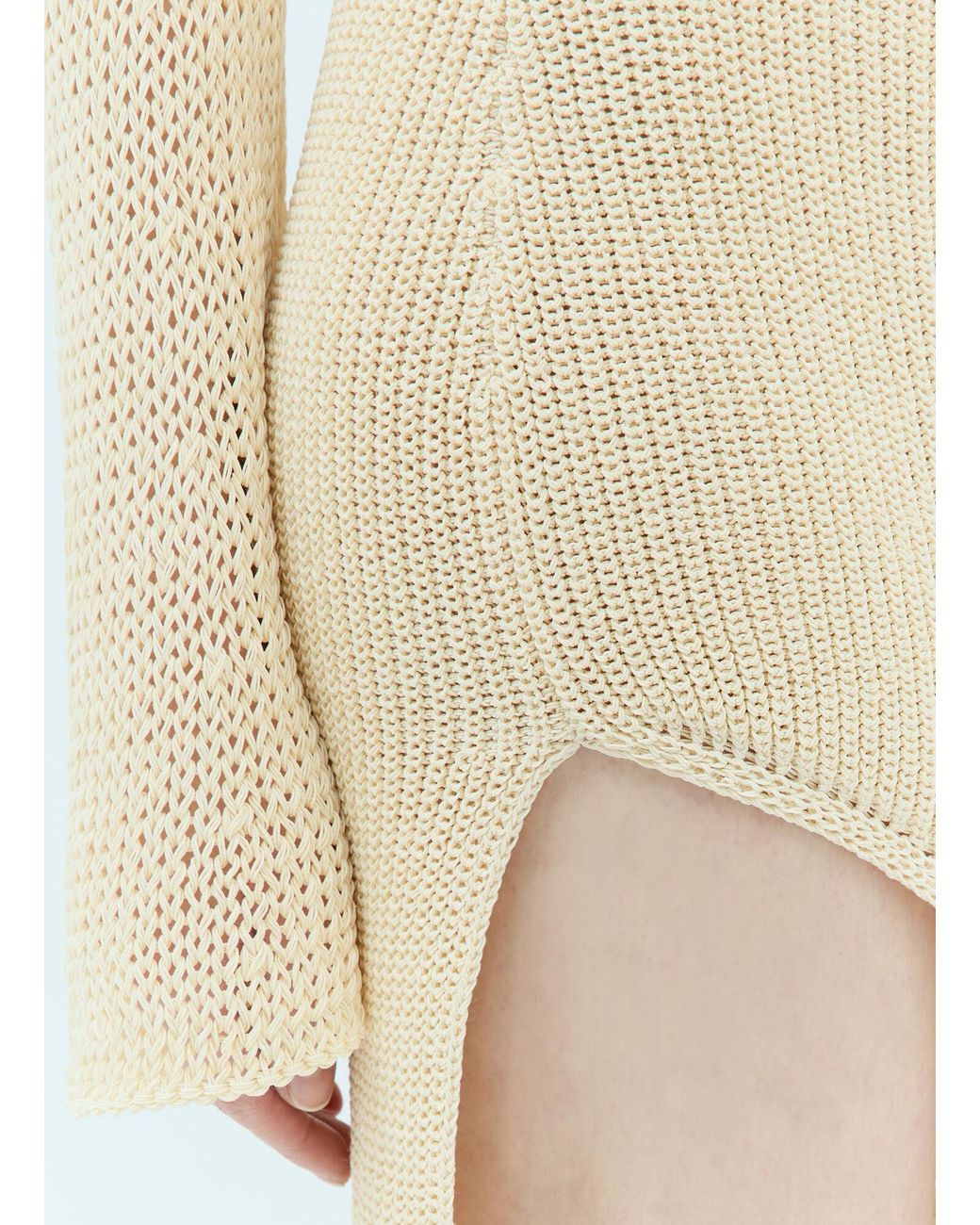 AYA MUSE Natural Dai Midi Skirt