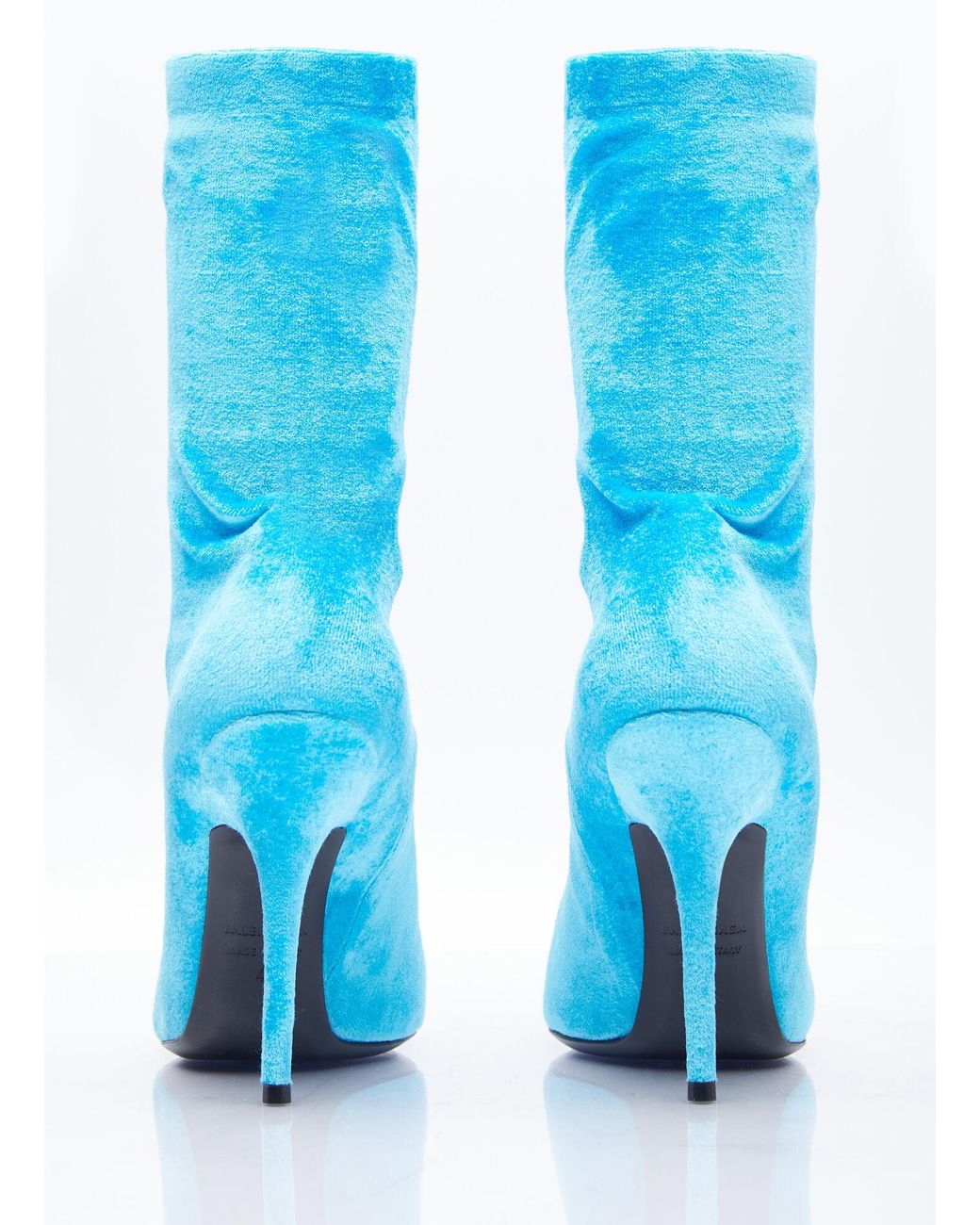 Balenciaga Blue Knife Boots for men