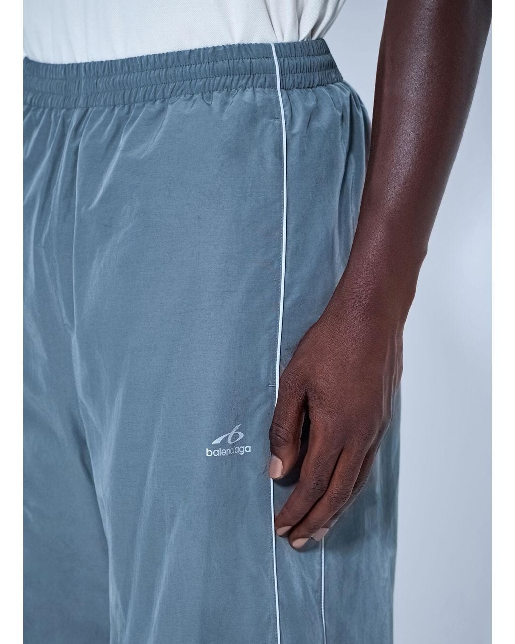 Balenciaga Blue Jogging Pants for men