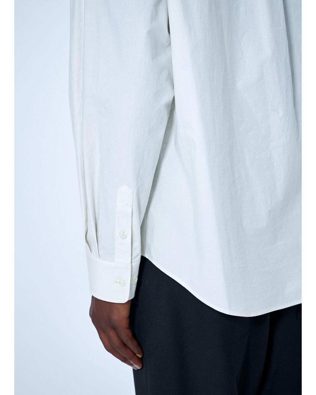The Row White Perlo Shirt for men