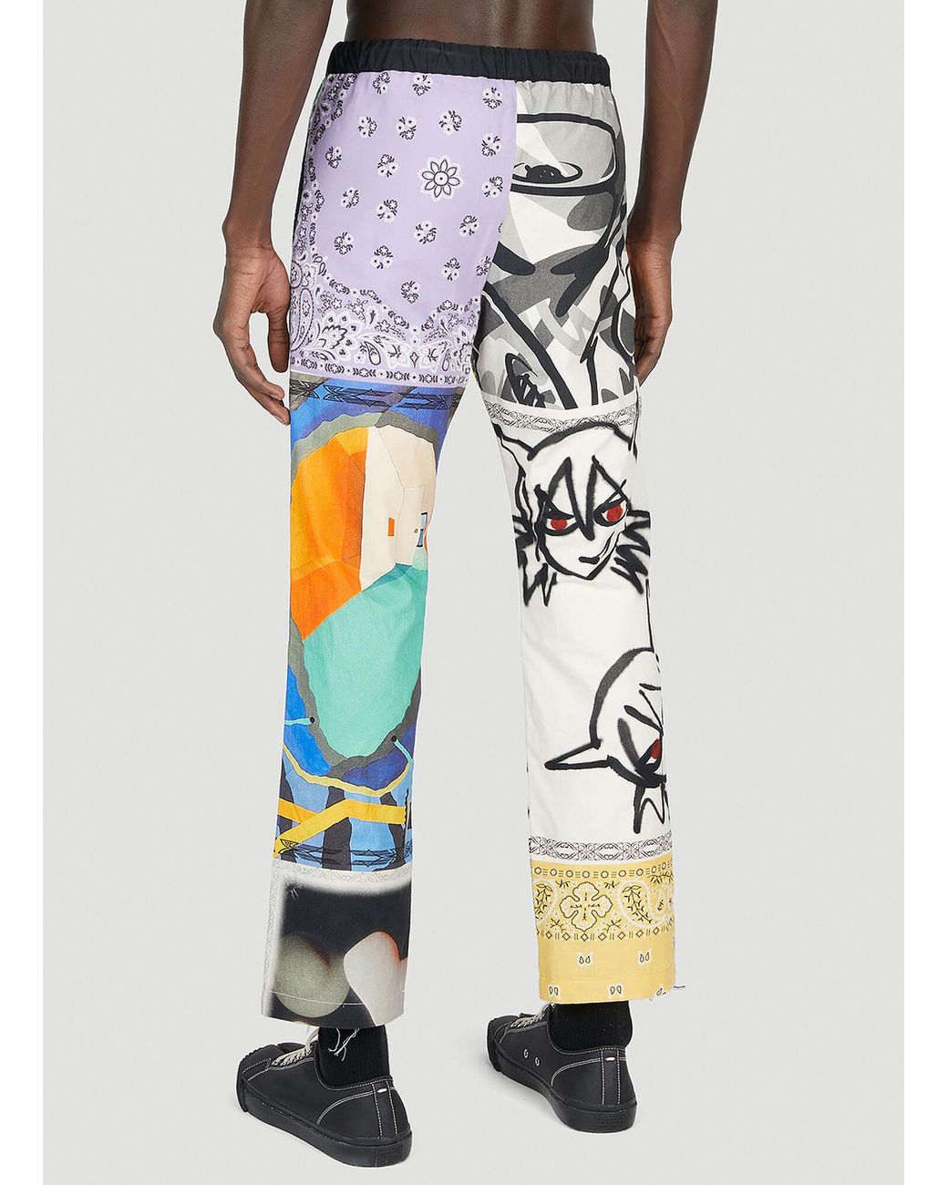Children of the discordance Multicolor ×Yagi Bandana Pants for men