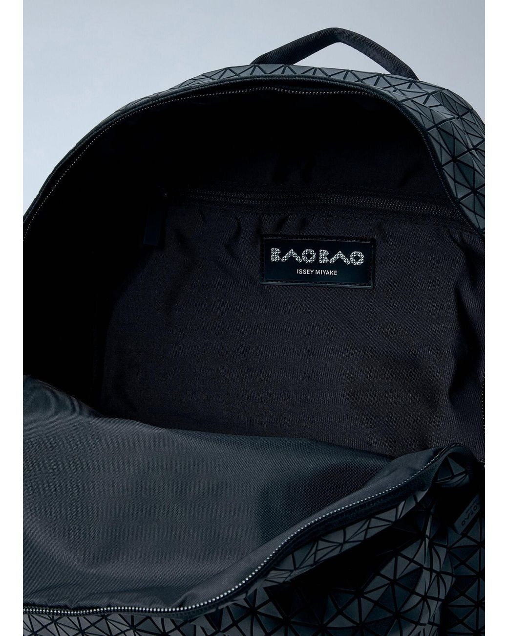 Issey Miyake Blue Daypack Geometric Backpack