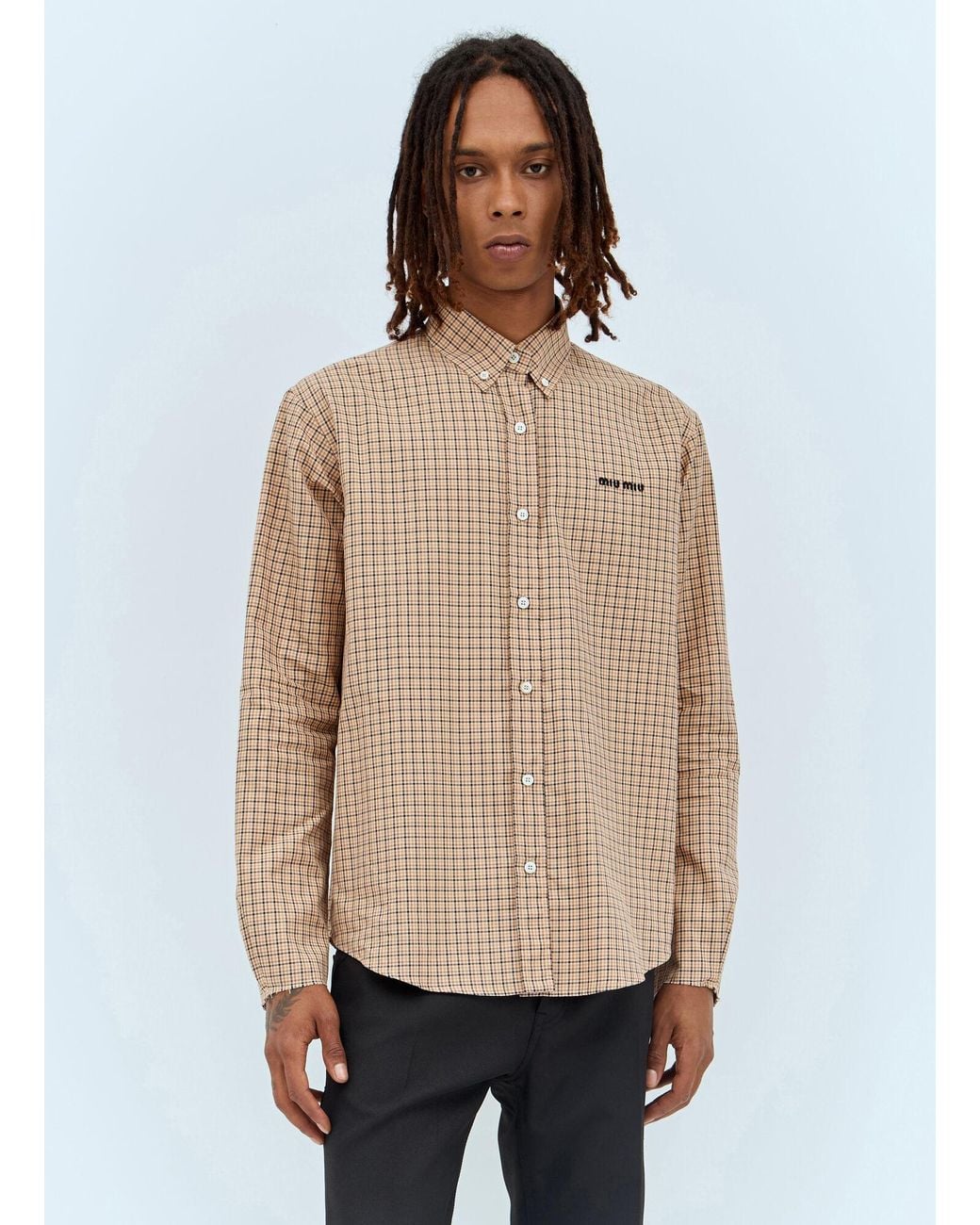 miu-miu-Beige-Check-Shirt.jpeg