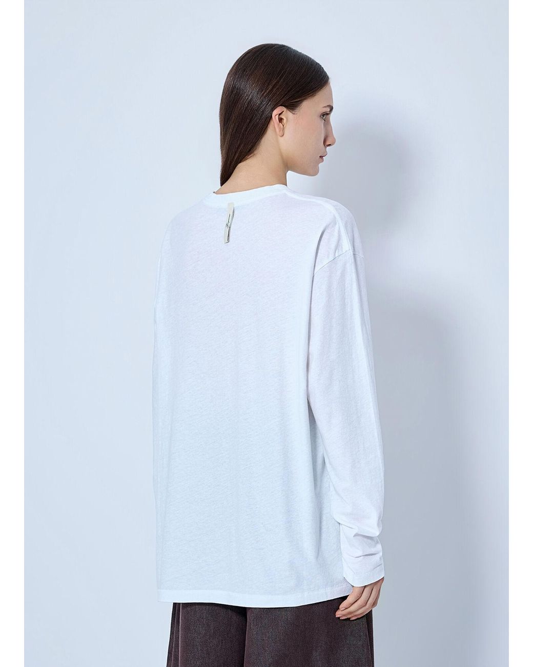 Jacquemus White Long Sleeve T-Shirt