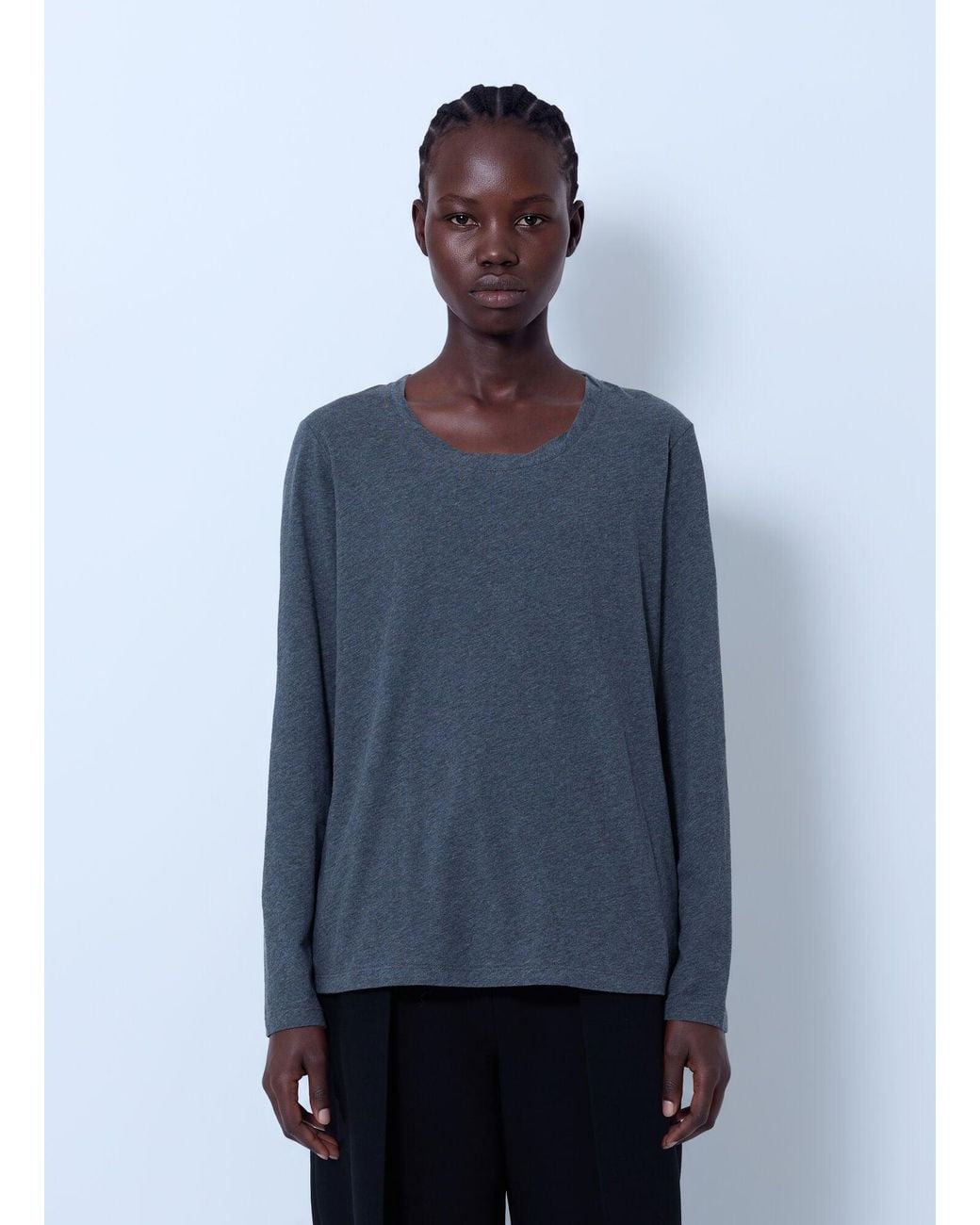 The Row Blue Fraya Top