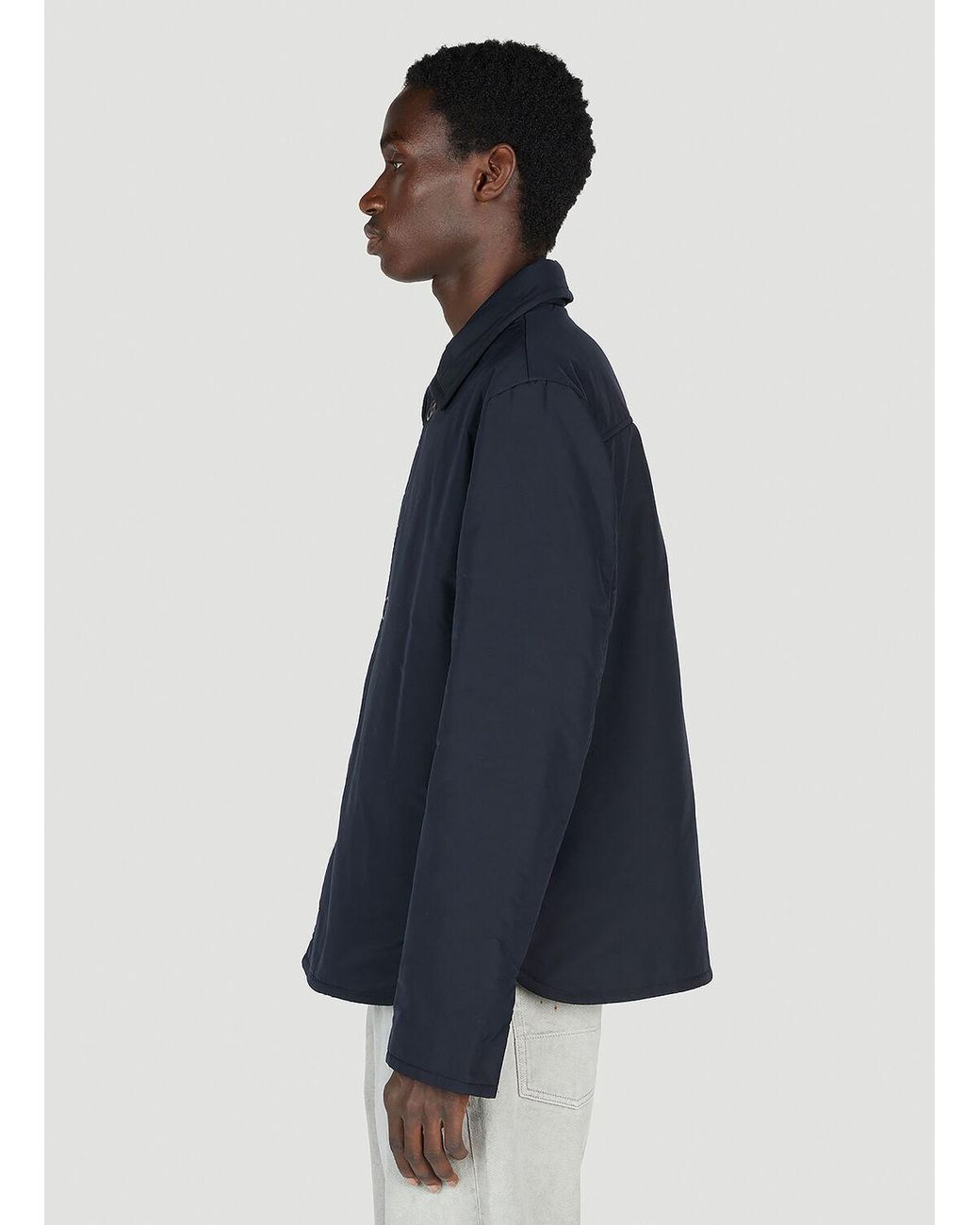 Diomene Blue Padded Jacket for men