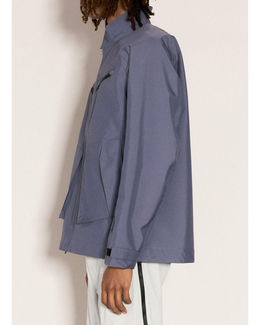 GR10K Blue 3L Lightweight Jacket for men