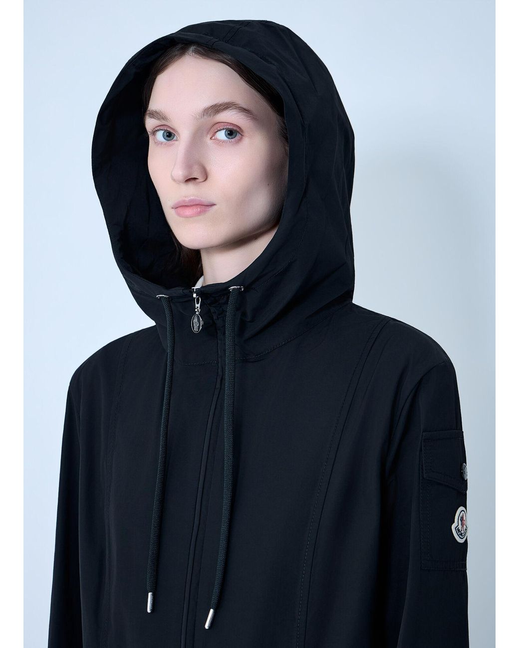 Moncler Blue Laerte Long Parka