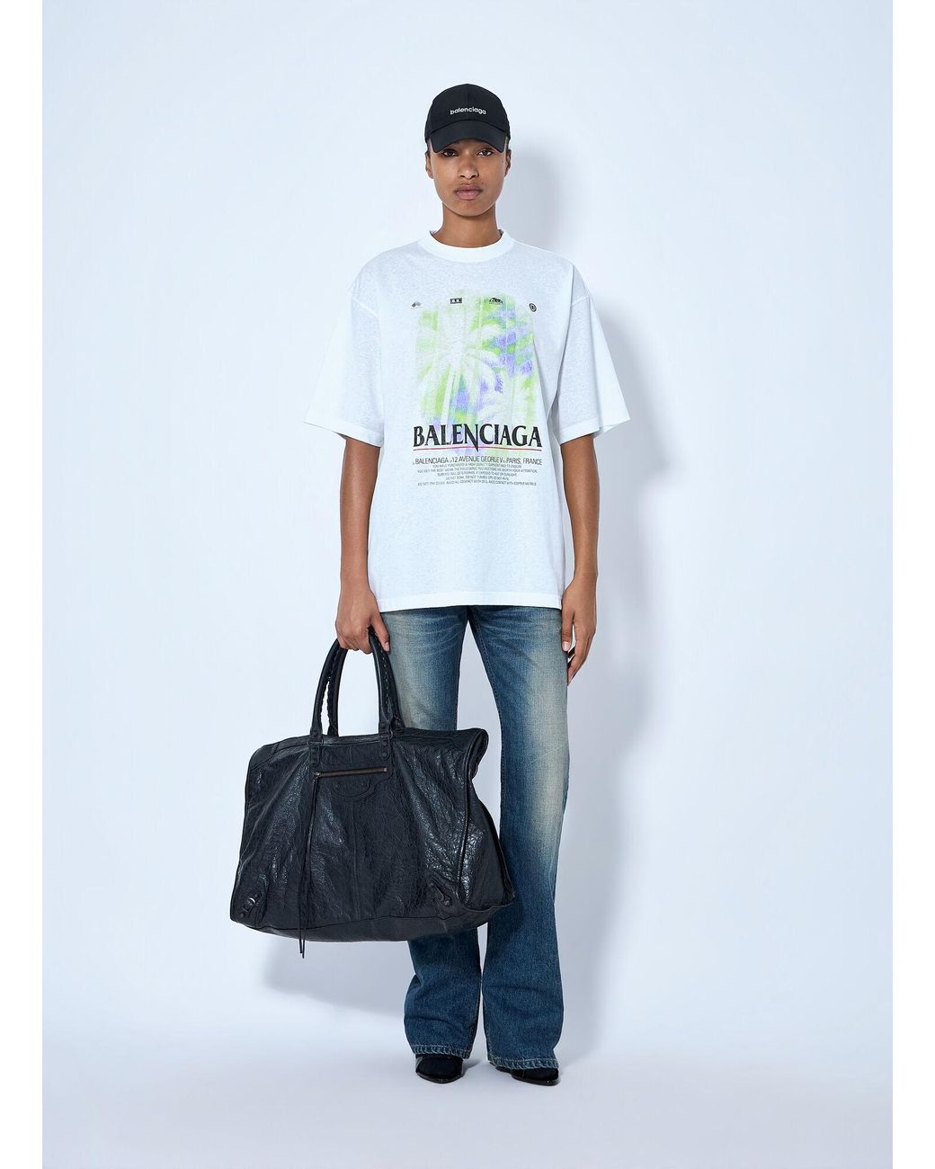 Balenciaga White The Window T-Shirt
