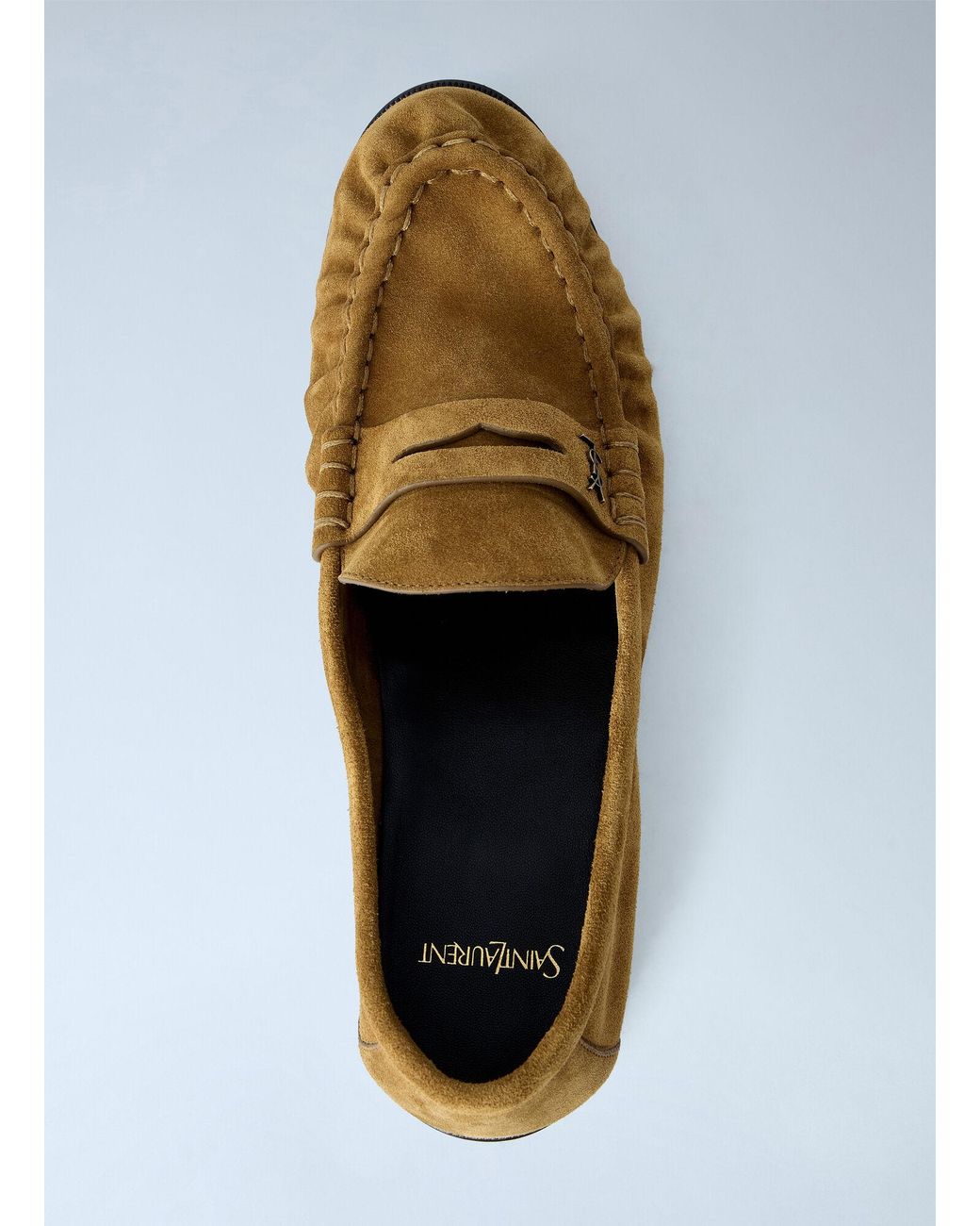 Saint Laurent White Le Loafer 15 for men